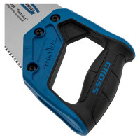 Ножовка по дереву GROSS PIRANHA, 300 мм, 11 TPI, 3D-зуб, 2-х комп. рукоятка 24123