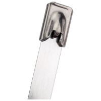 Стальной хомут General Lighting Systems GNC-79-200-S 7.9x200 мм, сталь 304 с напылением, 50 шт. 475377