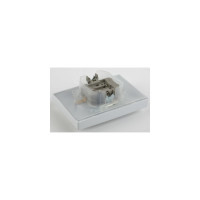 Двойная розетка Intro Plano с заземлением 2x2P+E Schuko с крышкой и шторками, 16А-250В, IP44, белый, Б0053934