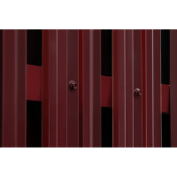 Металлический двухсторонний штакетник Металлика (вишневый; высота 1 м; 10 штук в упаковке) 1-3005/3005