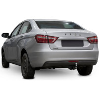Фаркоп под квадрат Lada Vesta Лада Веста SD/SW 2015-н.в./Vesta CNG/Vesta Cross Кросс BERG F.6017.004
