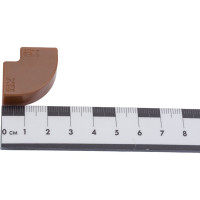 Поворот IEK ELECOR 90град КМП 15x10 дуб 4шт.компл EL-KK10D-P-015-010-K11