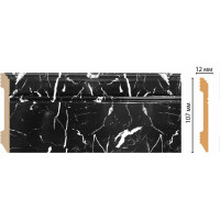 Плинтус напольный Decomaster 107x12x2400 мм D105-78 ДМ