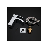 Смеситель для умывальника Gappo 35к G1007-1 литой, п/гайку, хром 544174