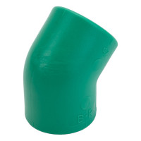 Угол Banninger полипропиленовый, зеленый, 45 гр x 25 мм 7411074511