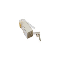 Коннектор NIKOMAX RJ45/8P8C, Кат.6, 50мкд, 100шт. NMC-RJ88RZ50SE3-T-100