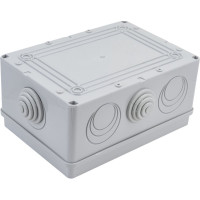 Коробка Экопласт JBS210 КУП 8x12мм, 14 зажимов, 150А, о/п, 210x150x100, 8 вых, IP55 44016KP