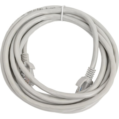 Патч-корд ExeGate UTP-RJ45-RJ45-C6-3M-GY, UTP, cat.6, 3м, серый 272312