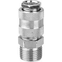 Быстросъем ARMA автомат. наружная резьба U107-1M 1/2"