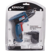 Аккумуляторный шуруповерт Кратон CSL-3B-H 3 11 01 048