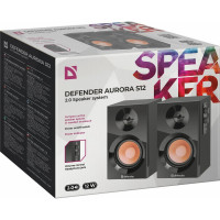 Акустическая система 2.0 Defender Aurora S12 12 Вт, деревянный корпус, 230В 65415