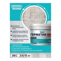 Акриловый герметик для минеральных поверхностей CEMMIX (серый; 6 кг) 84735737