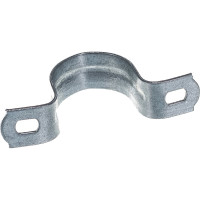 Металлическая двухлапковая скоба ЭРА d21-22 мм 100 шт Б0036428