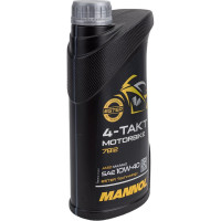 Масло синтетическое моторное 4-TAKT MOTORBIKE 10W-40 1 л для мотоциклов MANNOL 1962