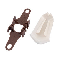 Наружный угол для плинтуса DECONIKA (55 мм; 294 Орех антик; 2 шт.) Д-П55-Нк-Ф2 294 ОРХ АНТ