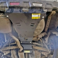 Стальная защита ООО Трио Сервис 2 мм, З бам., Nissan X-Trail MOTODOR 01440