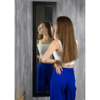 Настенное зеркало Мебелик BeautyStyle 9 черное 7369