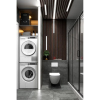 Рейка интерьерная ударопрочная влагостойкая темный Decor-Dizayn орех 20x20x3000 мм 622-73SH