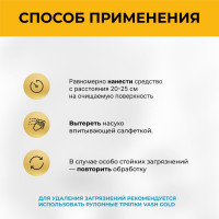 Средство для мытья стекол VASH GOLD Master 5 л 306959