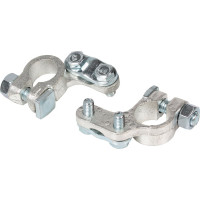 Клеммы АКБ StartVOLT в комплекте латунь, прижимная планка для проводов до 50 мм. кв. SBT 028