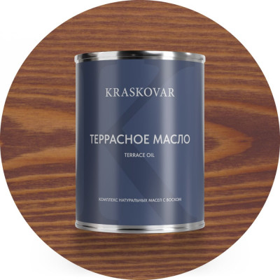 Масло террасное Kraskovar Гранатовый, 0,75 л 1257