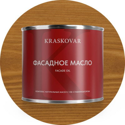 Масло фасадное Kraskovar Тик 2,2л 1149