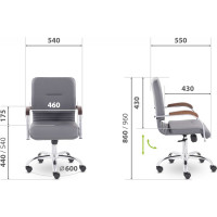 Кресло UTFC Самба Люкс GTP TG СН D8 Z11 черное СамбаЛюксGTPСН61