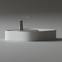 Умывальник чаша Ceramicanova Element накладная, прямоугольная, 550x450x110 мм CN6034