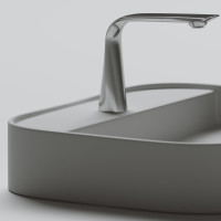 Умывальник чаша Ceramicanova Element накладная, прямоугольная, 550x450x110 мм CN6034