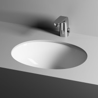 Умывальник Ceramicanova Element овальный, встраиваемый под столешницу 510x420x195 мм CN6042