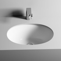 Умывальник Ceramicanova Element овальный, встраиваемый под столешницу 510x420x195 мм CN6042