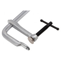 F-образная струбцина Denzel 120x400мм, кованая 20478