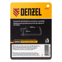 F-образная струбцина Denzel 120x400мм, кованая 20478
