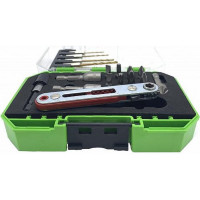 Набор бит, сверл и головок 18 предметов TORGWIN T994026