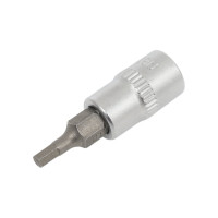 Головка со вставкой шестигранник 3 мм, 1/4"DR, 38 мм АвтоDело 39617 15556