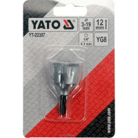Гратосниматель YATO наружный 3-19мм  YT-22357