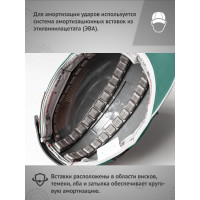 Защитная каскетка Ампаро Легионер зеленая 126912