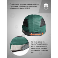 Защитная каскетка Ампаро Легионер зеленая 126912
