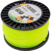 Леска FLEX CORD звезда 4 мм, 93 м, на DIN катушке для триммера Denzel 96289