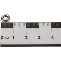 Шестигранная гайка с фланцем с насечками DINFIX ДИН 6923, нерж. А2, M3, 50 шт. 00-00002967