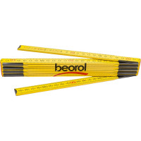 Складной метр BEOROL 2 м х 16 мм деревянный 245880