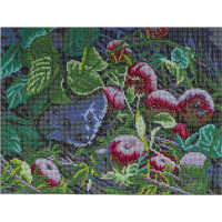 Алмазная мозаика ОСТРОВ СОКРОВИЩ Картина стразами 30x40 см, Ёжик, без подрамника 662564