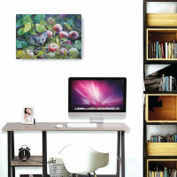 Алмазная мозаика ОСТРОВ СОКРОВИЩ Картина стразами 30x40 см, Ёжик, без подрамника 662564