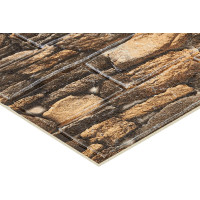 Мягкая самоклеящаяся 3D панель LAKO Камень кладка 11, рулон, 70x600 см LKD-16-05-FC16 LKD-16-05-FC16-RU