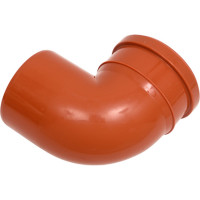 Канализационный отвод КОНТУР РР D110x90 ОРАНЖ 078400110500