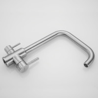 Смеситель для кухни SHEVANIK с подключением к фильтру питьевой воды, сатин S268B