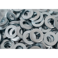 Плоская шайба SWFS СВФС DIN125 М10, 1кг (примерно 305 шт.) тов-017479