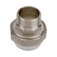 Комбинированная разъемная муфта (американка) PRO AQUA PP-R НР белая d-40 мм 1 1/4" PA21020b