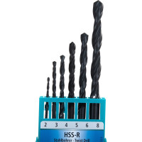 Набор свёрл по металлу HSS-R 6 шт. Heller 17732