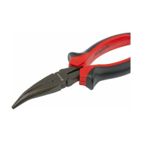 Изогнутые длинногубцы 160 мм, двухкомпонентные рукоятки MATRIX Black Nickel 17458